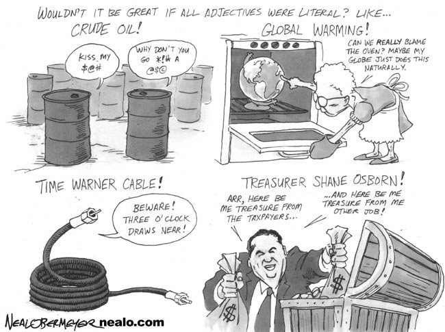 time warner cable crude oil global warming treasurer shane osborn