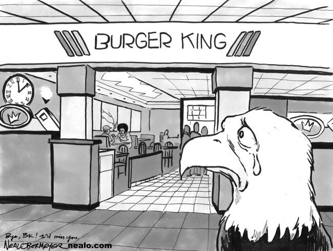 burger king crying eagle