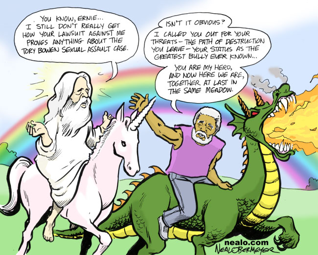 god ernie chambers unicorn dragon