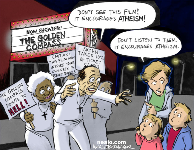 golden compass atheism