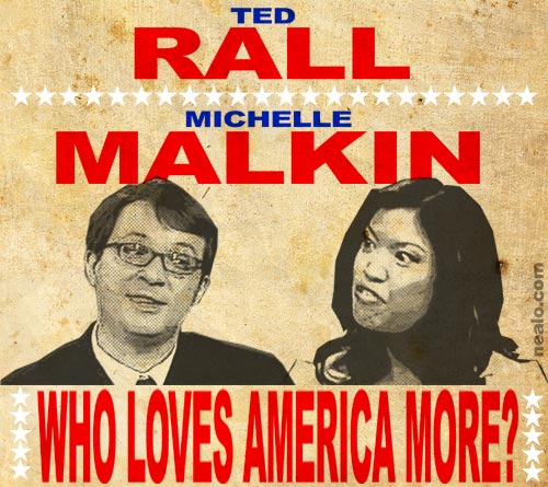 ted rall michelle malkin