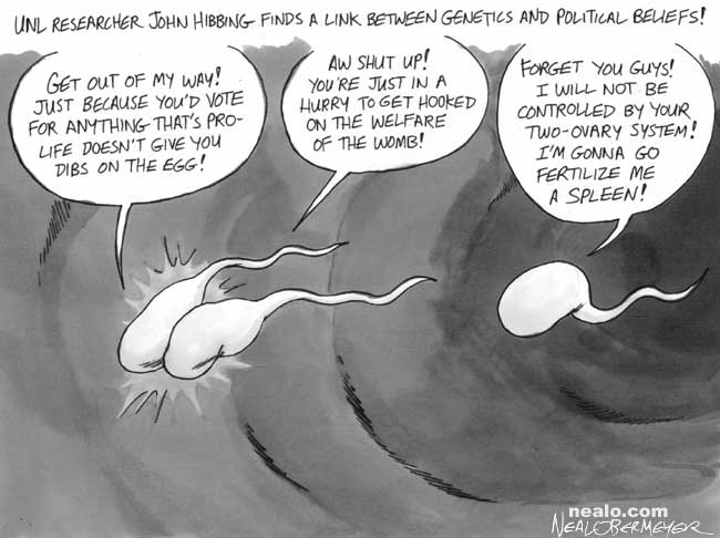 hibbing genetics politics sperm