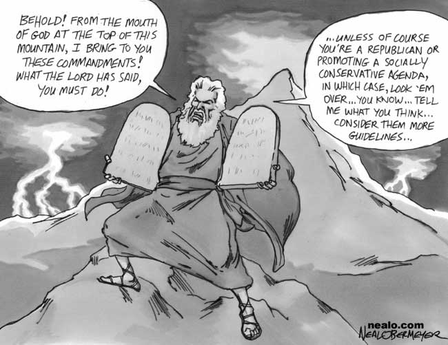 moses ten commandments
