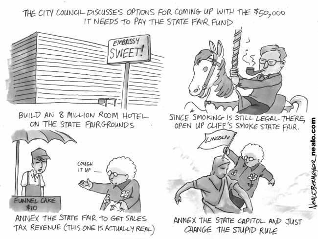 coleen seng embassy suites cliff's smoke smoking state fair